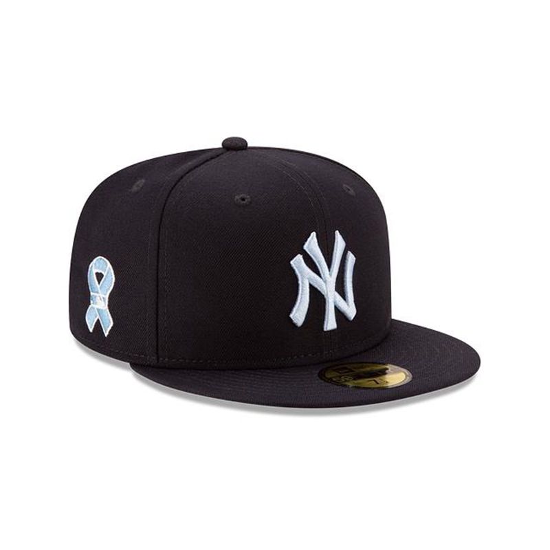 MLB New York Yankees Father's Day 59Fifty Fitted (WFF3645) - Blue New Era Caps